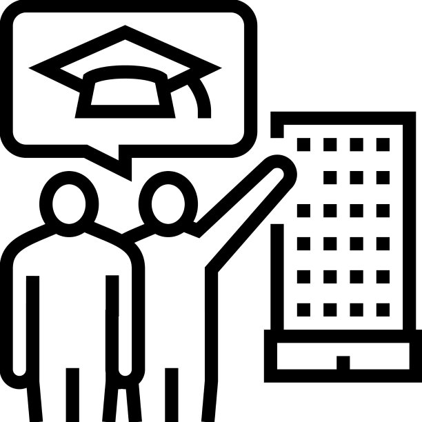 新生入学线图标图片下载