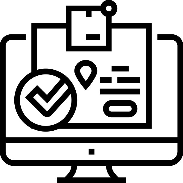 包裹状态线性图标图片下载