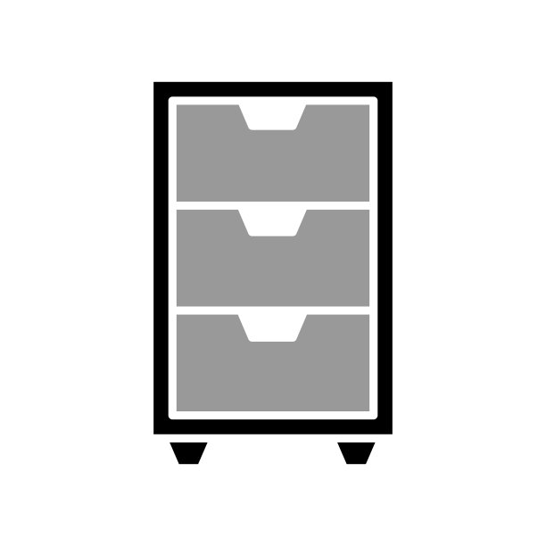 图形的文件柜图标图片下载