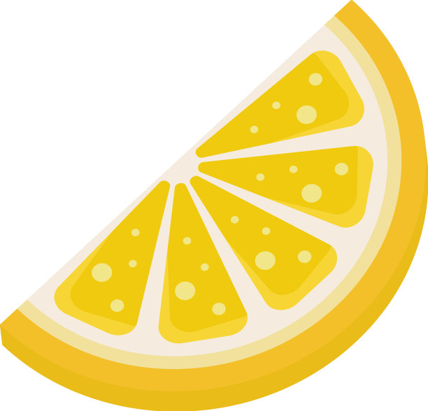 柠檬剪贴画设计模板图片下载