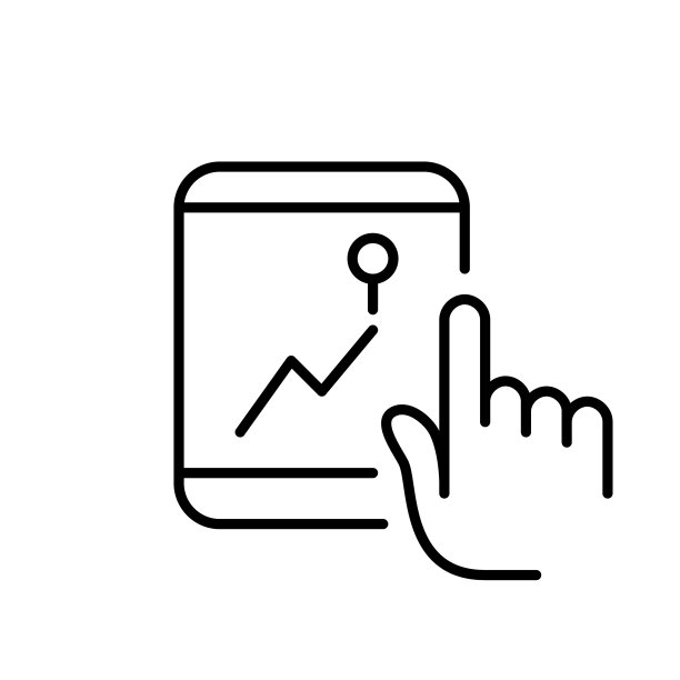 在平板电脑像素上追踪手指位置图片下载