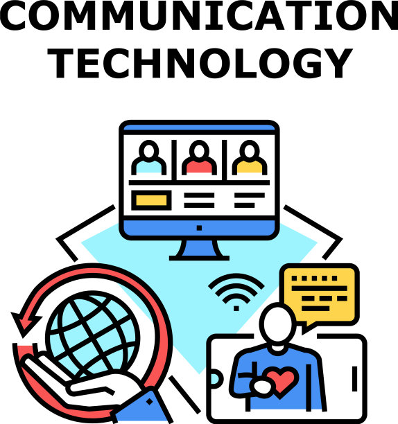 通信技术的图标图片下载
