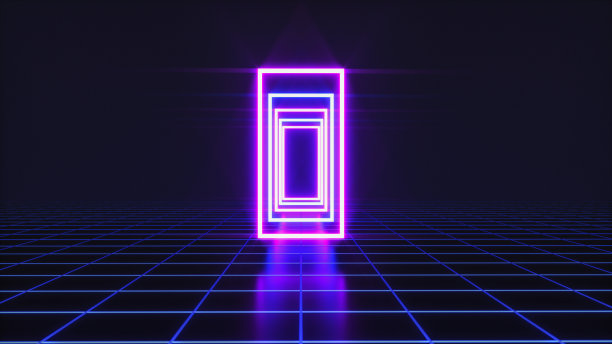 未来技术背景(3d渲染)图片下载