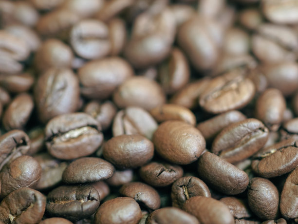 特别混合有机烘焙咖啡豆图片下载