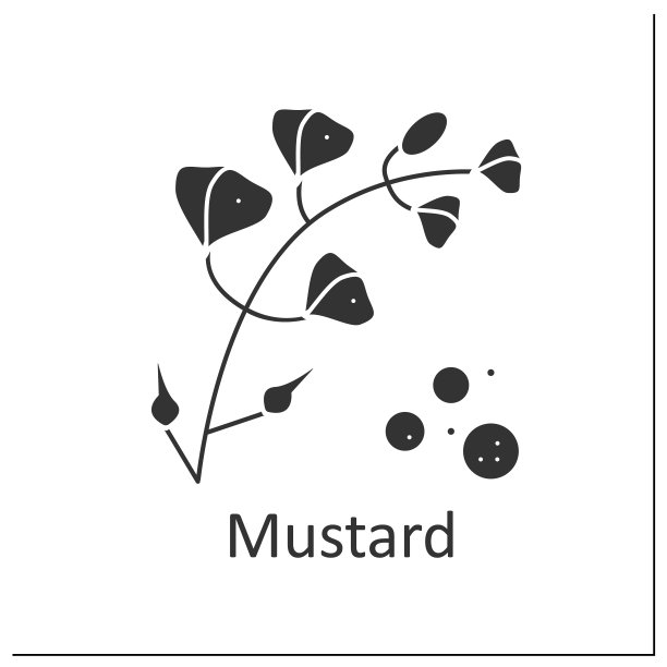 芥末字形图标图片下载