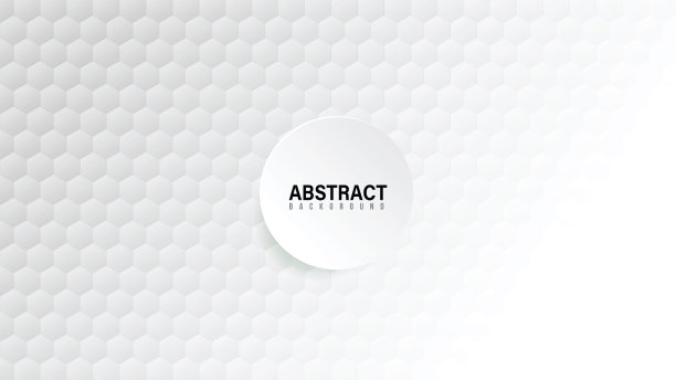 抽象的灰色六边形背景。3d纸海报，传单，封面，网站，广告。矢量图图片下载