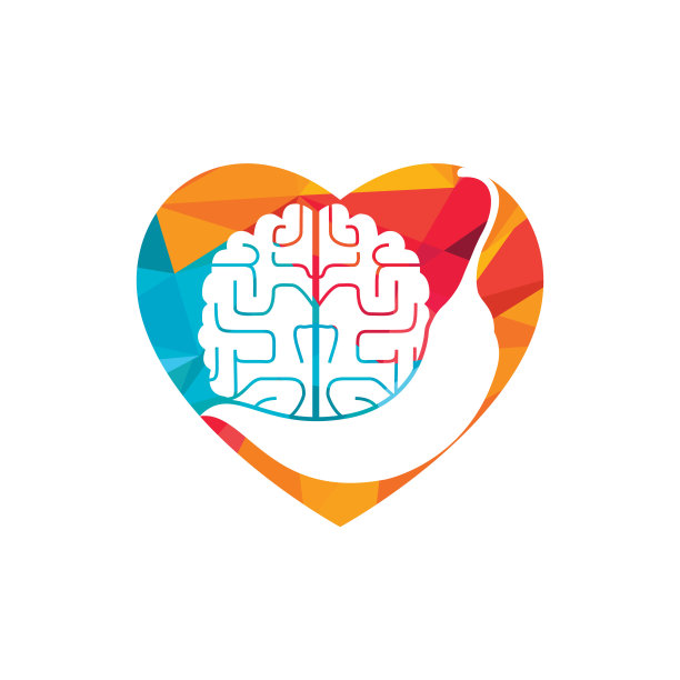 辣椒脑向量logo设计模板。麻辣智能标志设计理念。图片下载