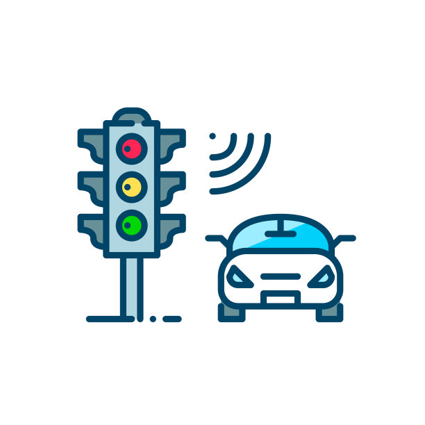 智能交通控制系统红绿灯图片下载