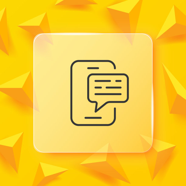 有消息线图标的电话。沟通，成功，信件，帖子，短信，彩信。邮件的概念。Glassmorphism风格。矢量线图标的业务和广告图片下载