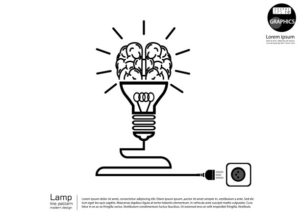 插画商业。设计现代理念和概念思考创意。为头脑风暴，社交网络，成功，计划，思考，搜索，分析，沟通，未来的想法创新技术。图片下载