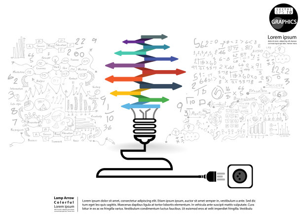插画商业。设计现代理念和概念思考创意。为头脑风暴，社交网络，成功，计划，思考，搜索，分析，沟通，未来的想法创新技术。图片下载