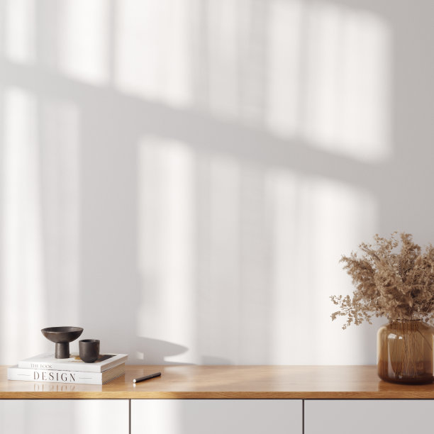 那种波西米亚风格的室内风格。室内的房间。墙模型。墙艺术。3d渲染，3d插画图片下载