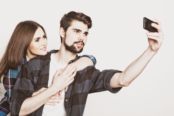 情侣自拍图片下载