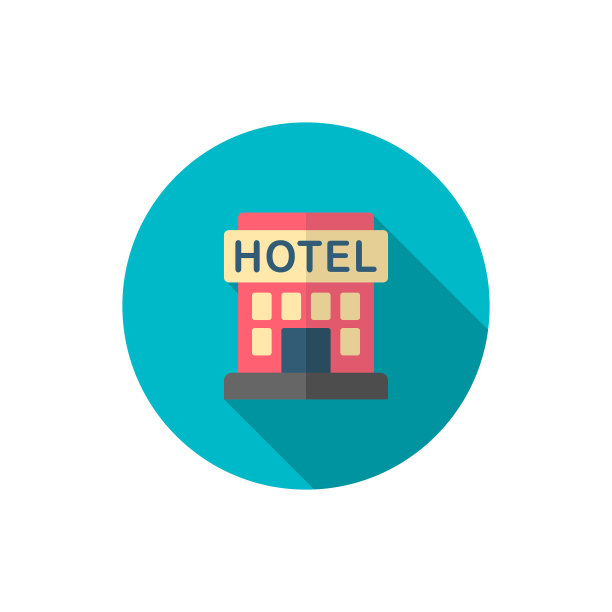 酒店icon商务平面设计长影图片下载