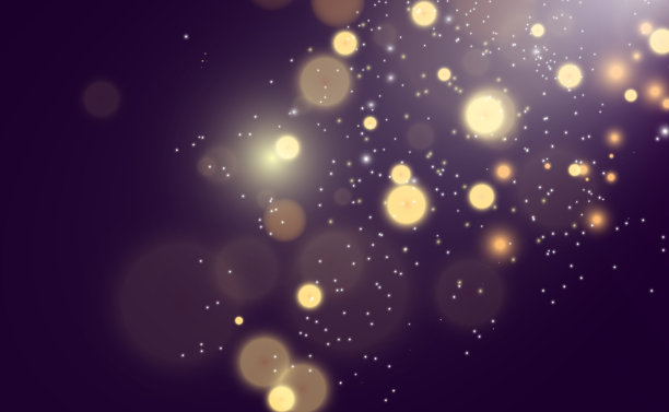 灿烂的金尘矢量发光。闪闪发光的饰品作为背景。矢量插图。图片下载