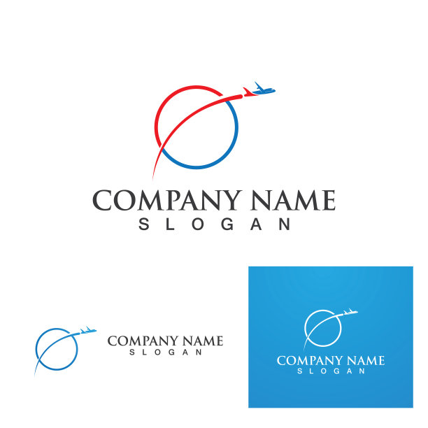 飞机标志图标模板图片下载