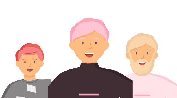 多民族的人站在一起图片下载