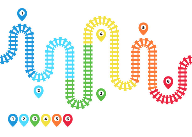 铁路轨道与车站地图铁路路线图片下载