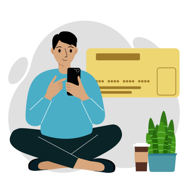 网上支付概念大收信用图片下载