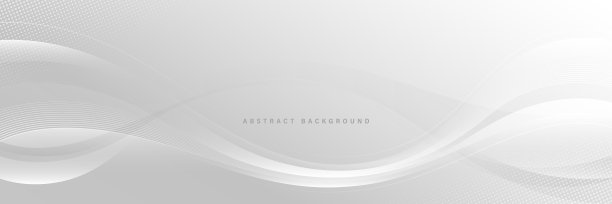 抽象优雅的白灰横条幅图片下载
