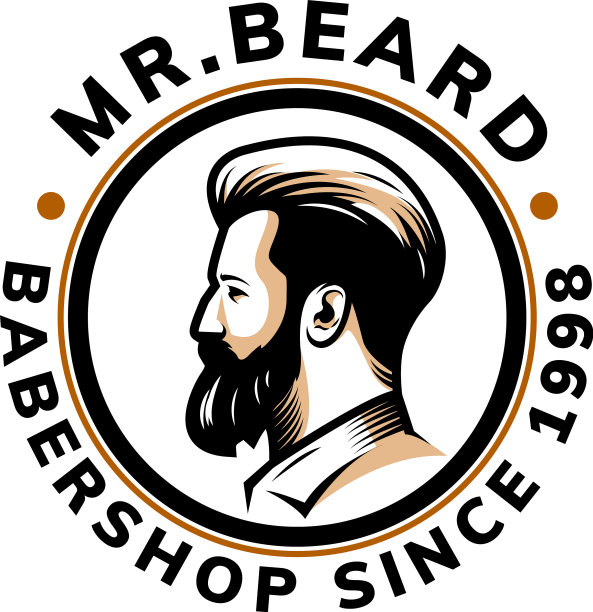 理发店标志模板设计图片下载