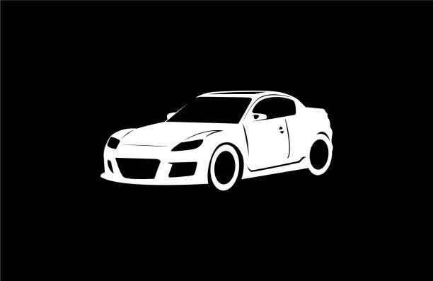 运动型轿车简约风格的现代轿车设计图片下载