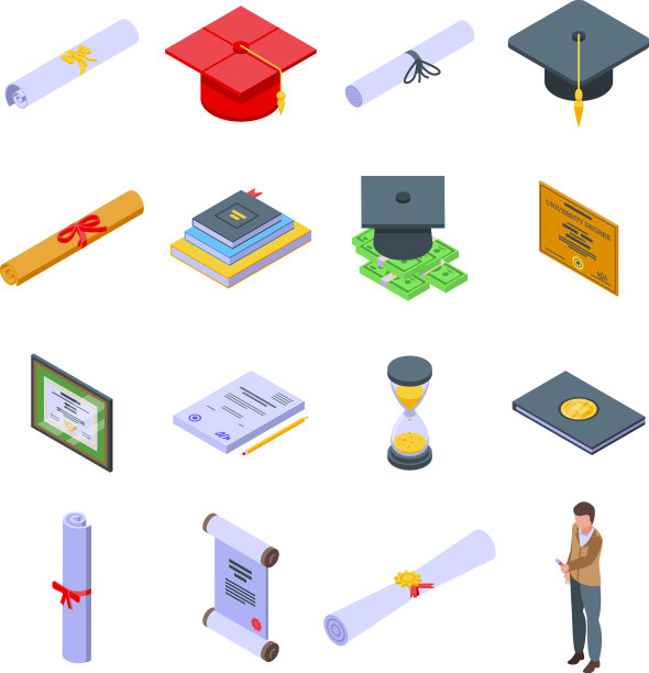 度数图标设置为等距样式图片下载