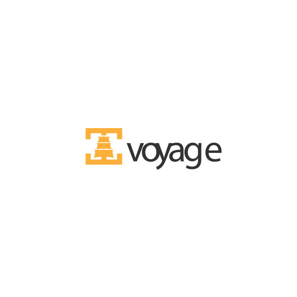 简约航海旗帜Logo设计图片下载