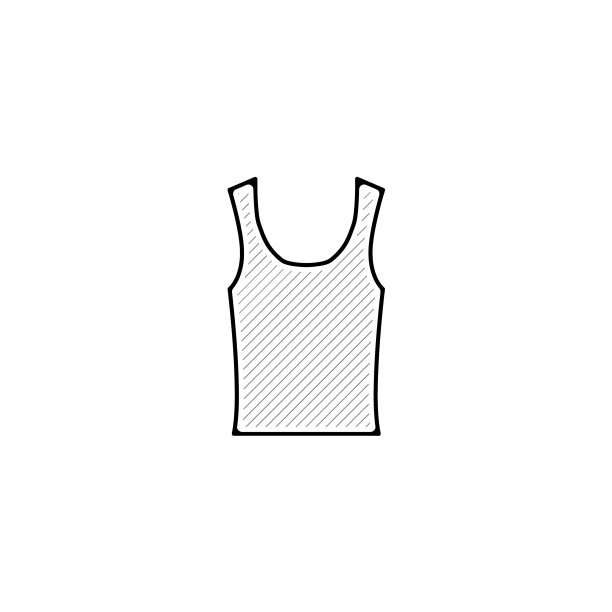 汗衫线图标汗衫直线轮廓图片下载