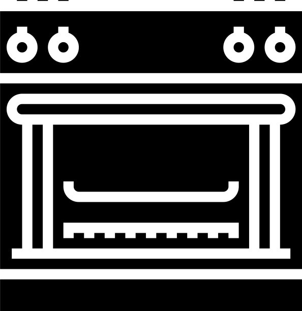 煤气灶字形图标图片下载