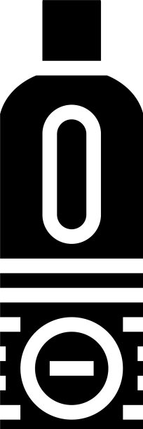 晒喷雾体瓶字形图标图片下载