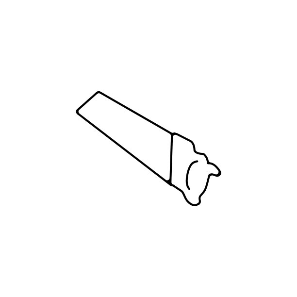 锯细线图标锯线形轮廓图标图片下载