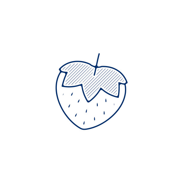 草莓线图标草莓线手绘图片下载