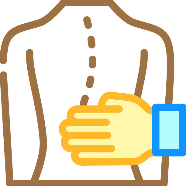 理疗治疗彩色图标图片下载