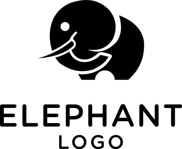 大象标志设计理念图片下载