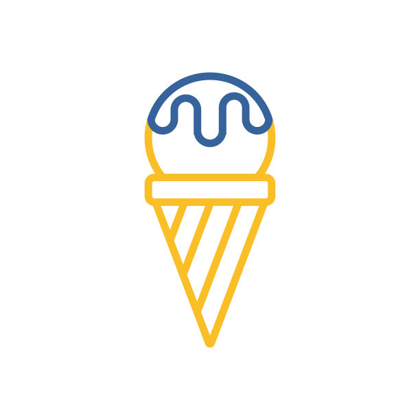 冰淇淋图标快餐标志图片下载