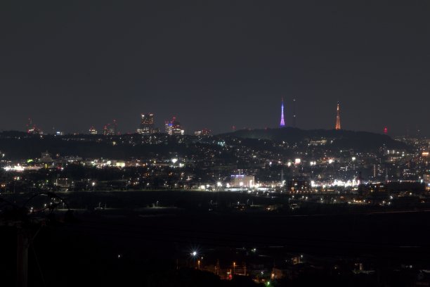 日本宫城仙台的夜景图片下载