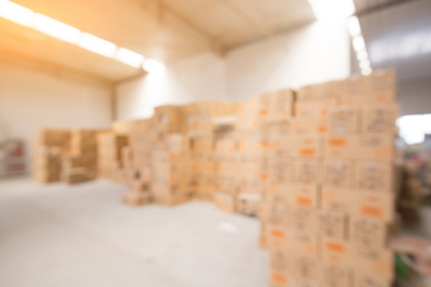 空仓库装满了货物图片下载