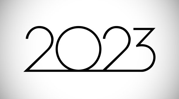 2023黑白剪影标志概念图片下载
