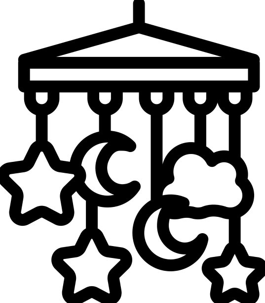 悬挂玩具线图标图片下载