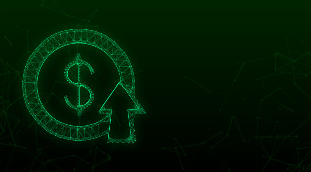 利润或预算现金和上升曲线图片下载