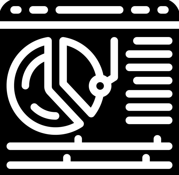 日历上已完成工作报告字形图标图片下载