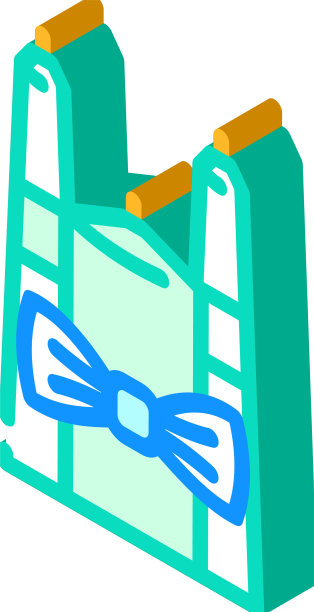 蜡烛为新郎和新娘等距图标图片下载