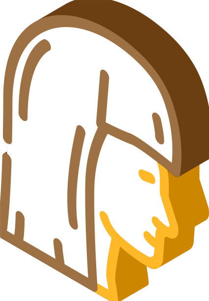 脸部美容程序等距图标图片下载