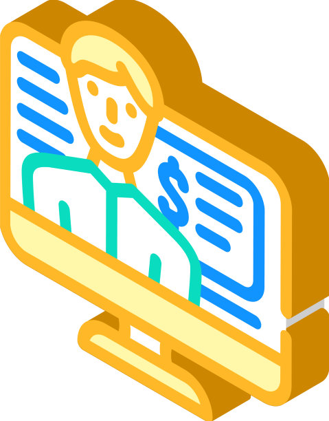 在线销售等距图标图片下载