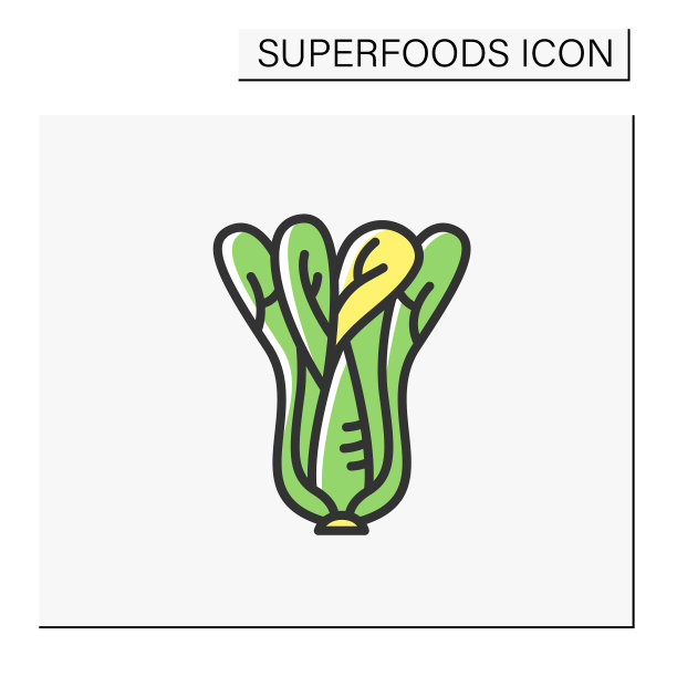 小白菜色图标图片下载