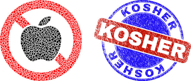 双色橡胶洁印印章和几何图片下载