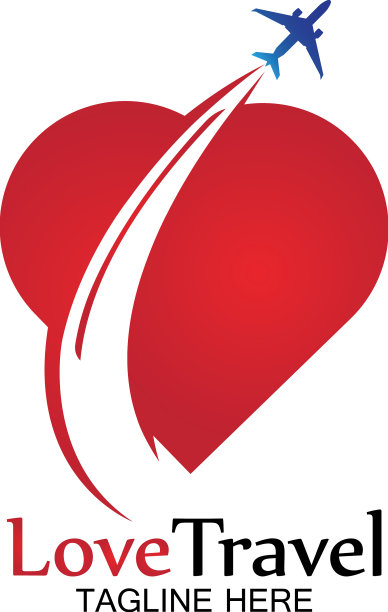 爱旅行标志图标设计模板图片下载