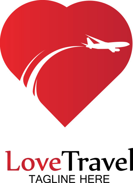 爱旅行标志图标设计模板图片下载