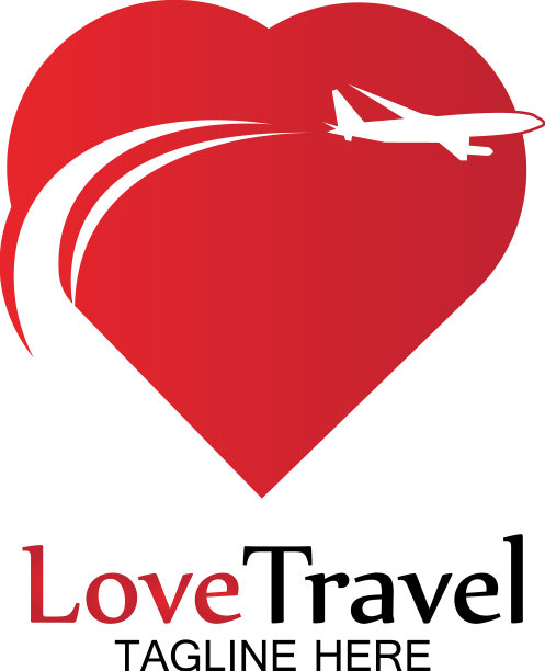 爱旅行标志图标设计模板图片下载